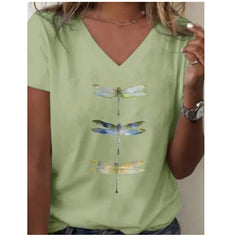 Womens Short Sleeve T-shirt Top