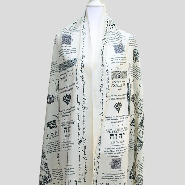 Scripture Scarf Shawl