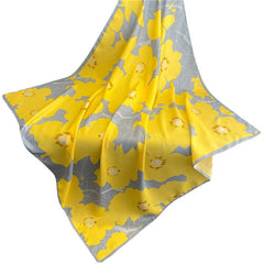 Womens Floral Color-Block Sun-Protective ShawlHijab