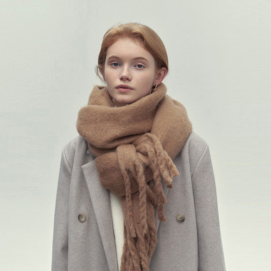 Soft Cozy And Laid-back Long Neck Warmer That Adds Instant Ambiance