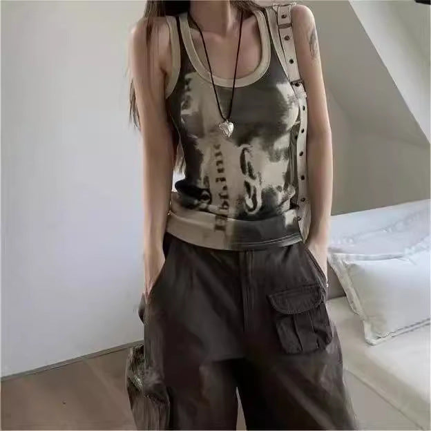 Womens Top With Personalized Letter Print