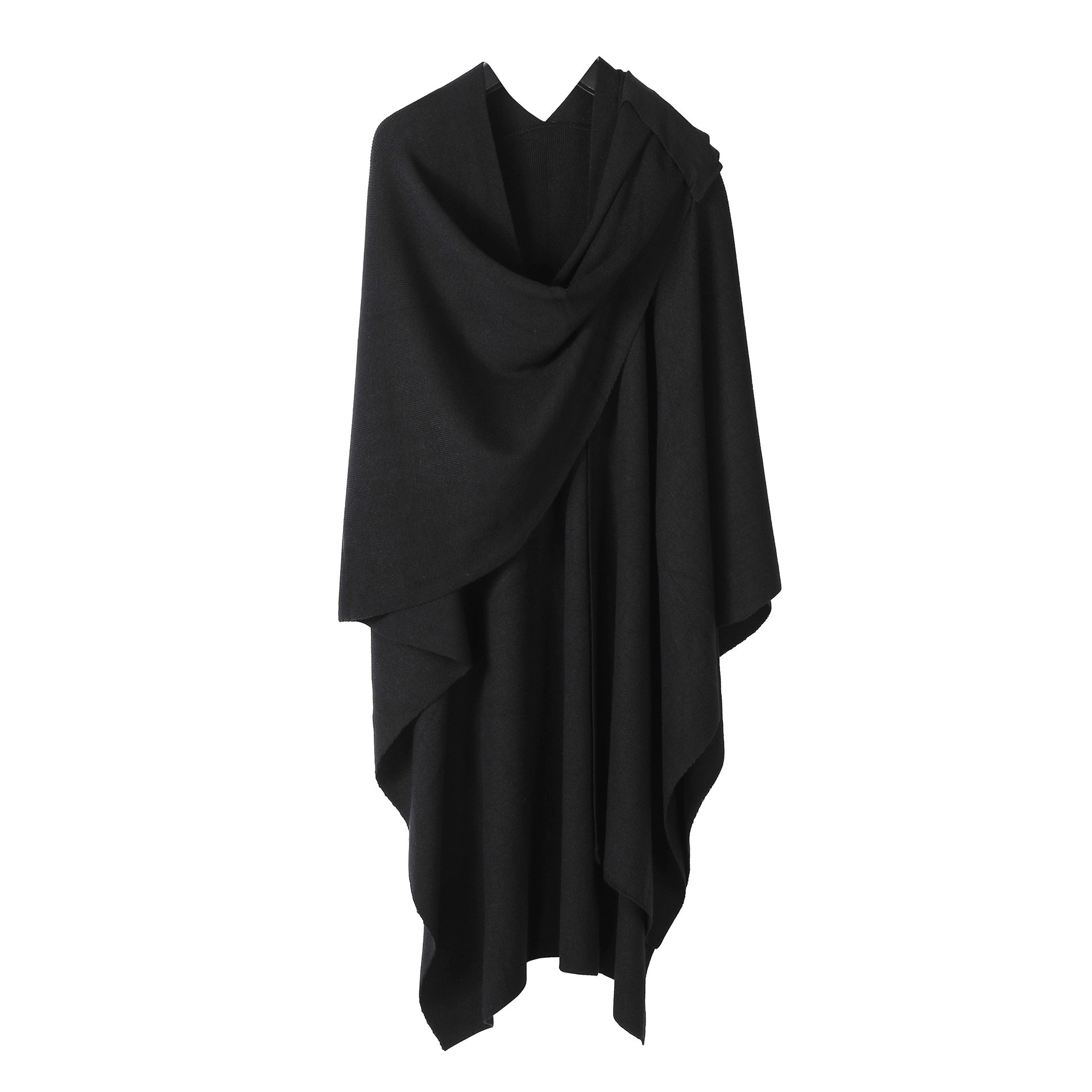 Knitted  Solid Color Shawl For Women