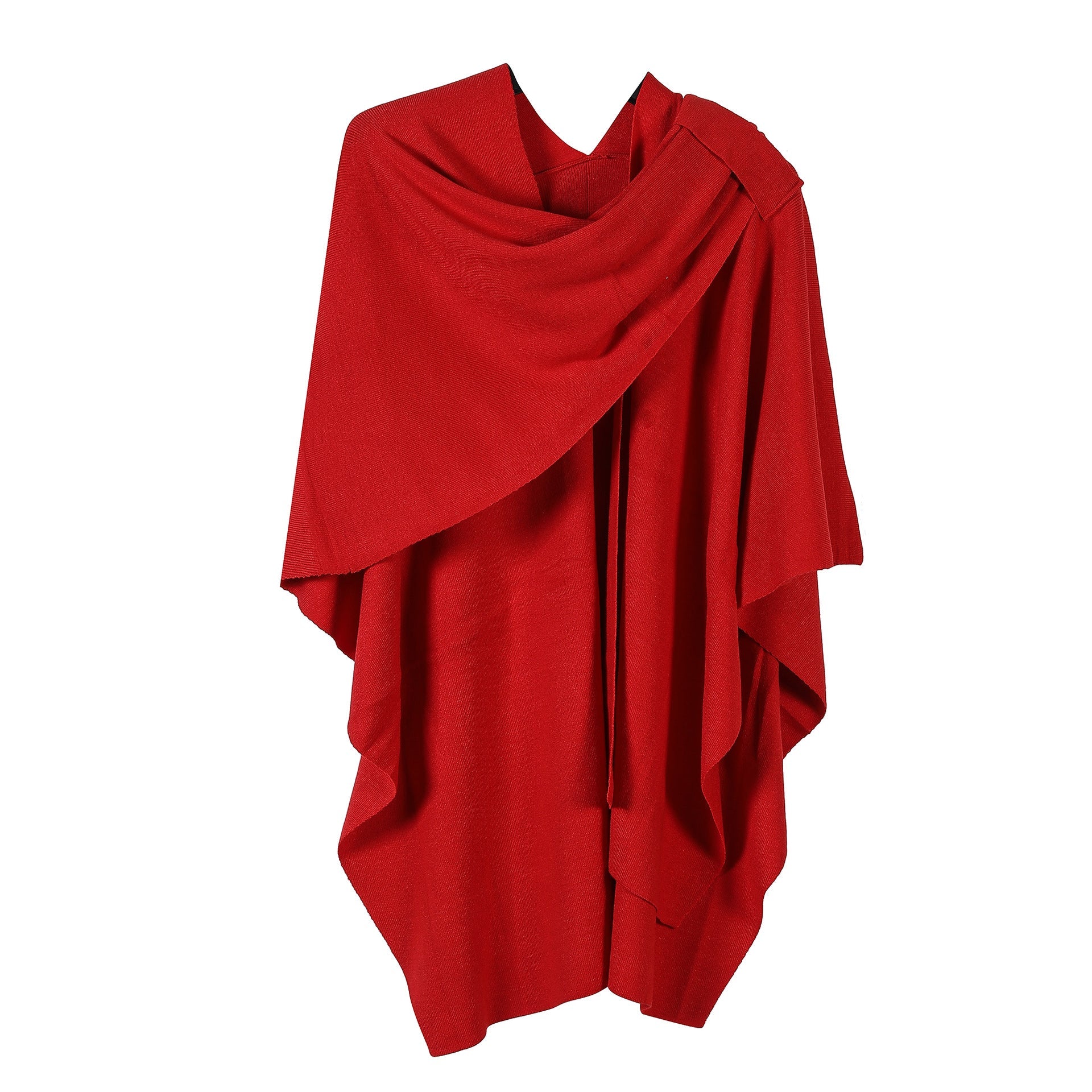 Knitted  Solid Color Shawl For Women