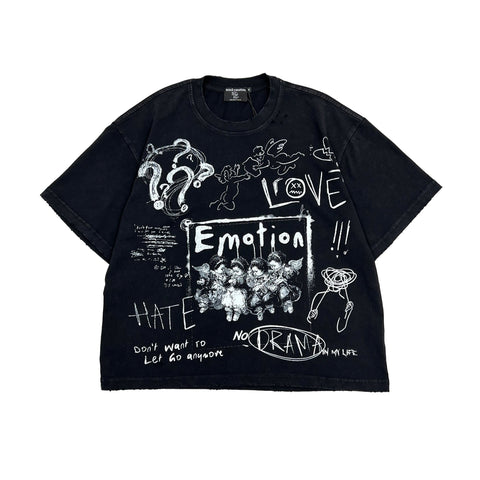 Mixed Emotions Black “Chaos” Tee