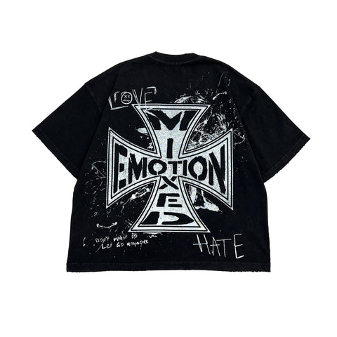 Mixed Emotions Black “Chaos” Tee