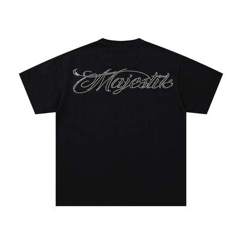 Majestik “Cereal Cosmic” Rhinestone Graphic Tee