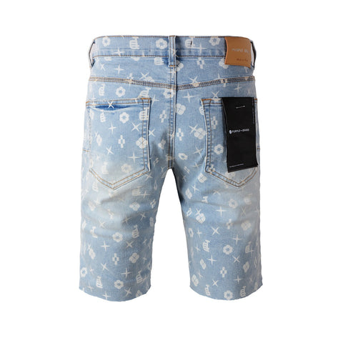 Purple Jeans High Street Blue Jean Shorts 5089 with Modern Style and Unique Design