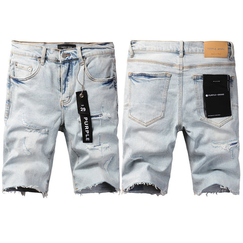 Purplre Blue Jean Shorts 5088 with a Classic Cut for a Timeless Summer Style