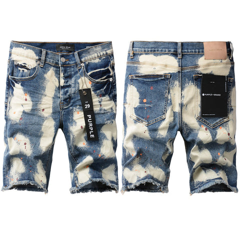 Purple Jeans Fashionable Blue Jean Shorts 5090 with a Modern Cut and Comfortable Fit