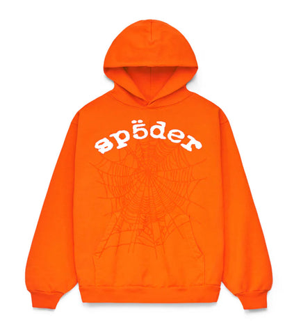 Sp5der Legacy Hoodie V2 Orange