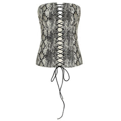 Women's Fashion Polyester Corset Top